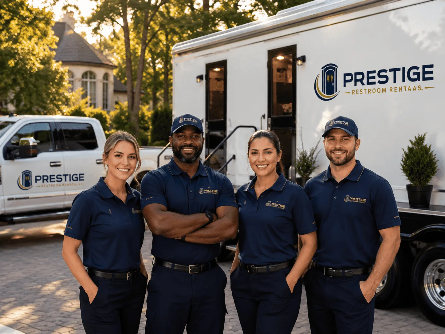 Trusted Luxury Portable Restrooms company in Ashley, ND